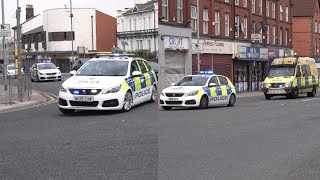 [Panic Button] Merseyside Police / X4 Peugeot 308 & Mercedes Sprinter / Responding