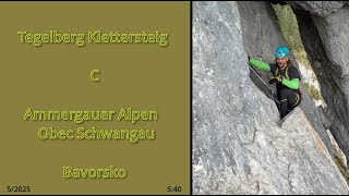 Tegelberg Klettesteig Seriál Na Ferraty Se Sígou High Point