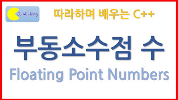 따배씨++ 2.5 부동소수점 수  floating point numbers