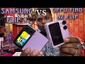 Samsung galaxy flip 4 vs oppo find n2 flip  specification  camera comparison 