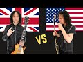BRITISH Heavy Metal  vs Heavy Metal USA (Guitar Riffs Battle)