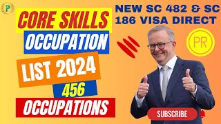 Core Skills Occupation List (CSOL) - Australia Skilled Migration Opportunities - PR Pathway
