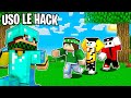 2 SPEEDRUN CON LE HACK vs 2 CACCIATORE - Minecraft ITA