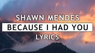 Shawn Mendes - Because I Had You (Lyrics) chords