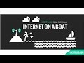 How to get internet on a boat