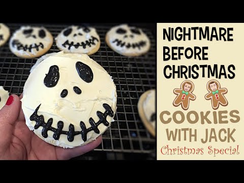 How To Make Jack Skellington Cookies | Disney