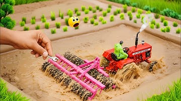 Top Most Creative Scientific Ideas |  DIY Mini Tractor Can Rotivator Real In Mud @MiniTractor100 