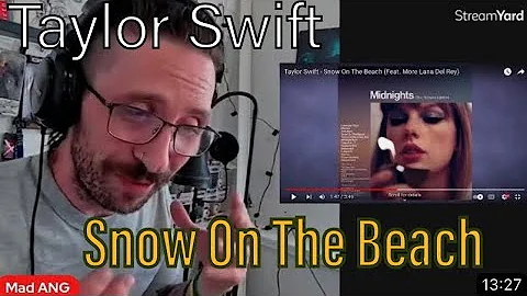 METALHEAD REACTS| Taylor Swift - Snow On The Beach (Feat. More Lana Del Rey)