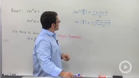 The Half-Angle Identities