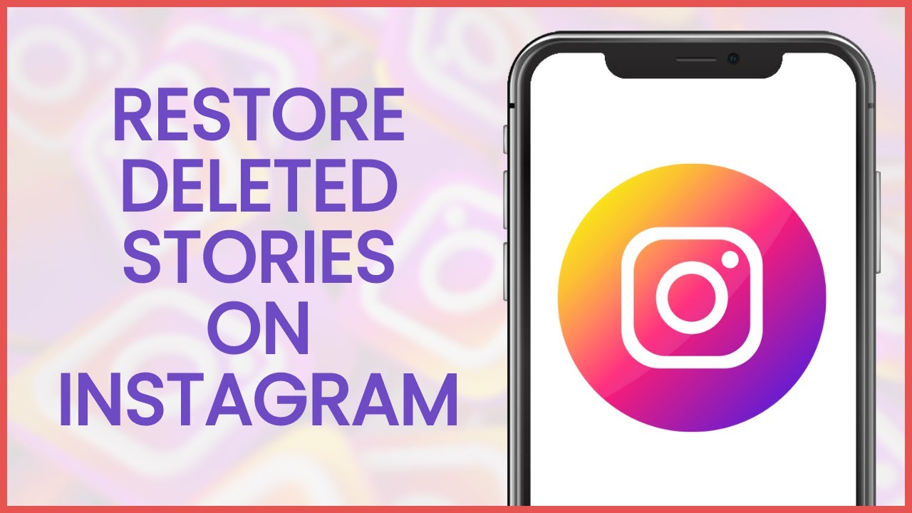 How to Restore Deleted Stories on Instagram | Instagram Guide - YouTube