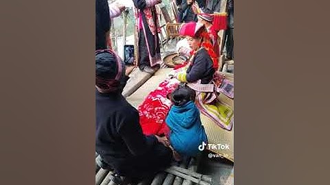 lễ cấp sắc 7 đèn dân tộc dao đỏ thôn nam cang xã liên minh