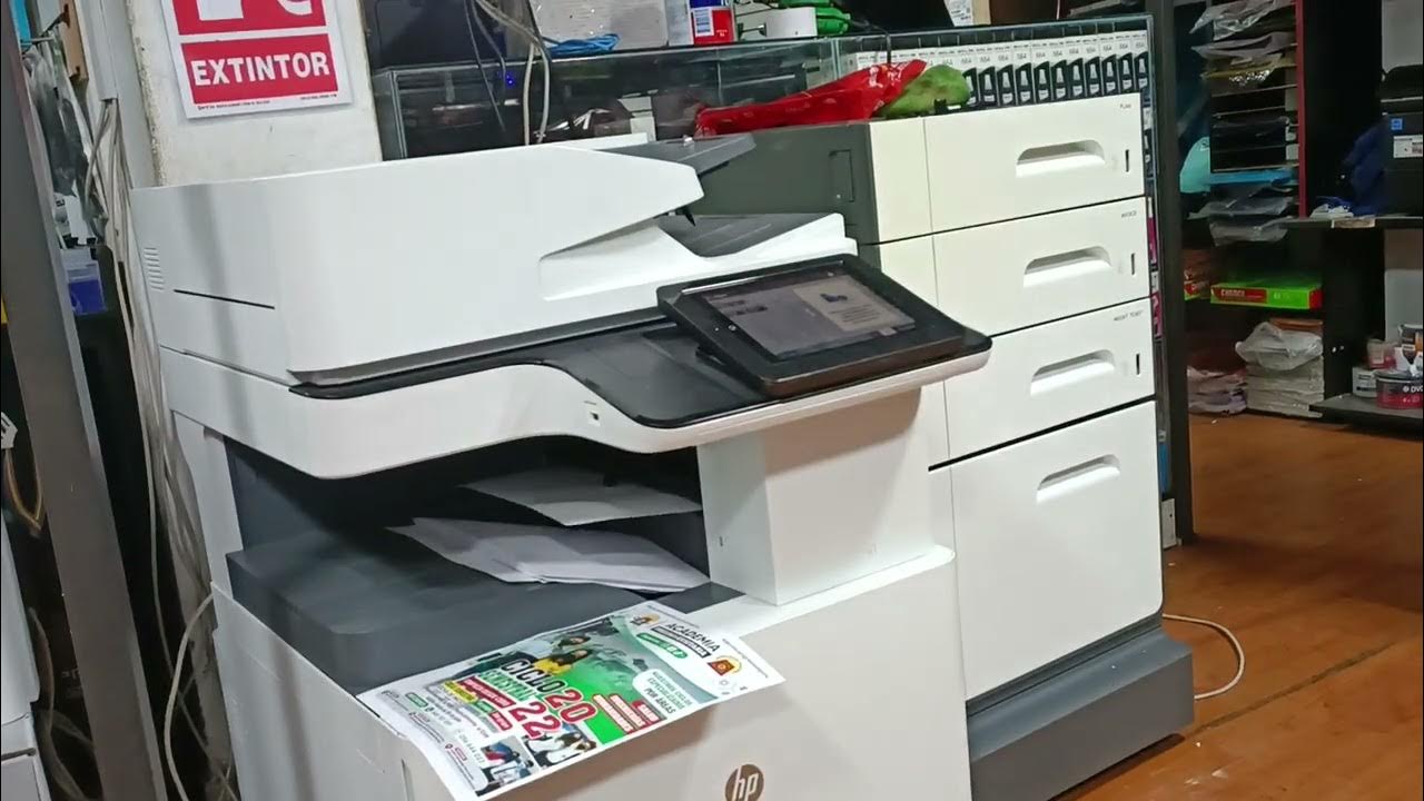 PRESENTACIÓN HP LÁSER JET MANAGED E82560 YouTube