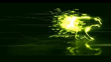 Running panther intro green colour by top Intro Tech Channel
