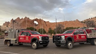 Seasonal on call wildland firefighter type 6 engine crew