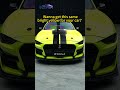 Look how good racing yellow suits the Mustang. #carsoftiktok#carwrap #sourcefactory#oem#carcolorwrap