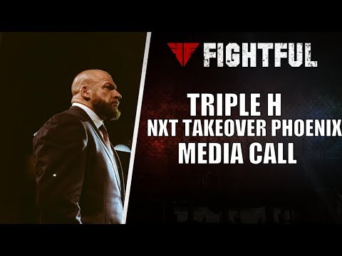 Triple H Media Call For NXT Takeover  Phoenix From Fightful.com