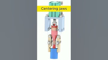 Centering Jaws #cad #fusion360 #mechanical #solidworks #mechanism #engineering #3ddesign
