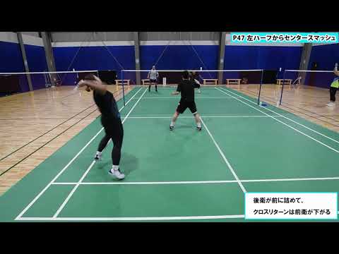 【バドマガ連載】相手ショットの予測術「さきよみっ!!」第4回動画＜ダブルスのスマッシュレシーブを予測して連続攻撃！＞