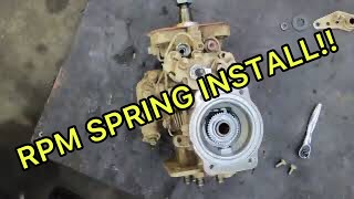 How to do governor spring ( rpm springs ) on a VE 12v Cummins