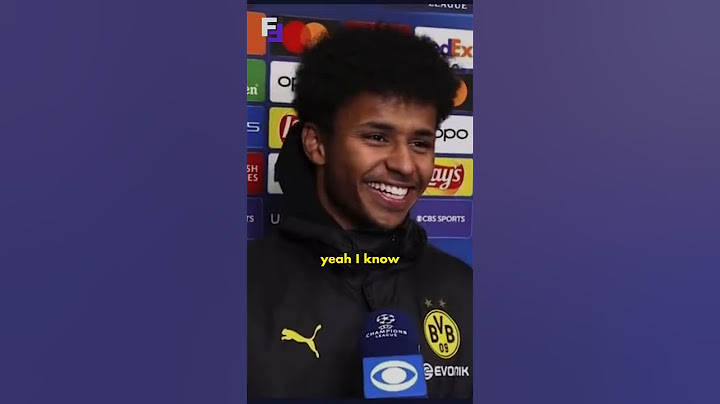 Karim Adeyemi Secret for Speed