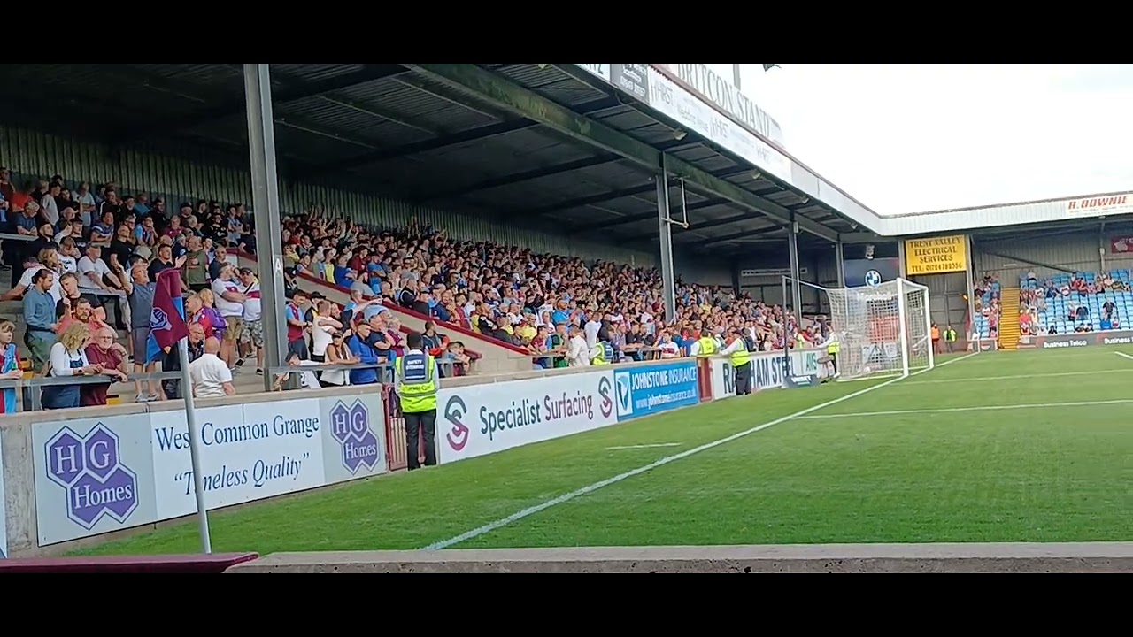 Scunthorpe United v Yeovil Town National League YouTube