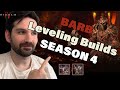 Diablo 4 Season 4 - 2 BEST Barbarian Leveling Builds! New in Season 4