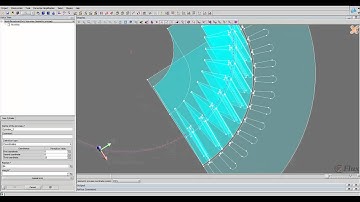 Flux® 12 Modeler - Detailed Induction Motor Geometry Creation
