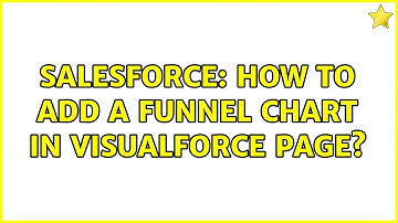 Salesforce: How to Add a Funnel chart in Visualforce page? (2 Solutions!!)