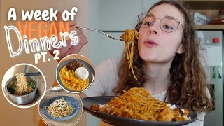 WHAT I COOK IN A SCHOOL WEEK 👩‍🍳 quick, vegan recipes 🌱