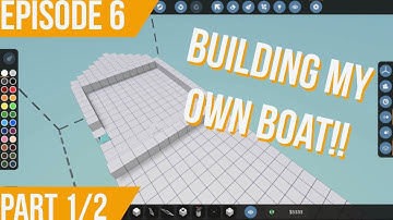 Building my own Boat!! - Part 1 - [Stormworks: Build and Rescue]