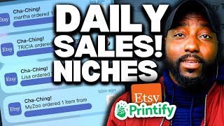 This Season Niche will make CRAZY Sales on Etsy Printify Print on Demand for Beginners