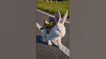 The Day a Rabbit Saved the Turtle’s Life 😭 #ai #rabbit #turtle