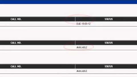 Library Basics: Catalogue Searching