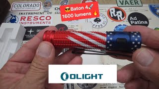 OLIGHT Baton 4 pro Patriot Edition-Excellent 1600 lumen #edc #flashlight 
