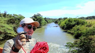 PESCA MAGNÉTICA NO RIO DA FAZENDA