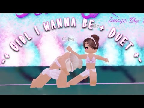 ROBLOX “The girl I wanna be” DANCE MOMS | Maddie & Chloe Duet!