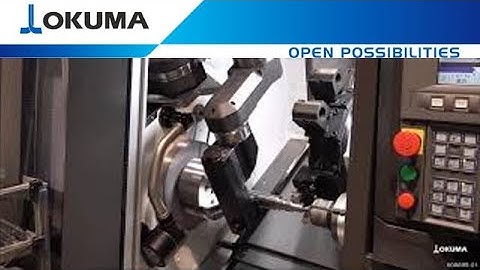 Lathe LB3000 EXII ARMROID -  Robot Inside the Machine