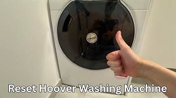 How To Reset Hoover Washing Machine (Step By Step)