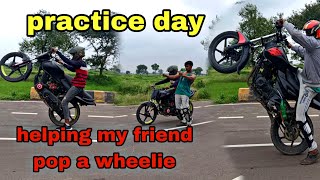 PRACTICE DAY ❤️💫|| @sujalstuntz09  #youtube #bike #sunday #practice #stunt