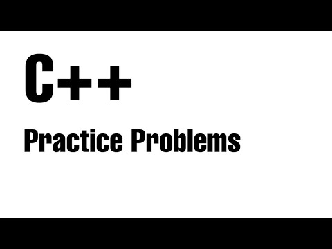 Practice Problems C++ - YouTube