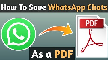 How To Save WhatsApp Chats As a PDF File | Whatsapp tricks you should know about that