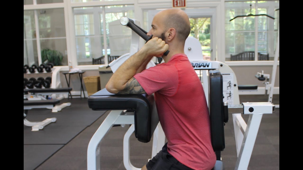 Machine Triceps Extension YouTube