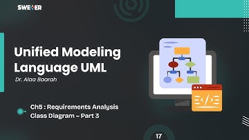 UML || Chapter 5 – Requirements Analysis – Class Diagram –  Part 3