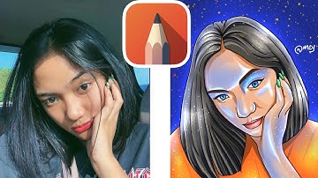 Tutorial buat foto glowing di sketchbook~ mahendramey