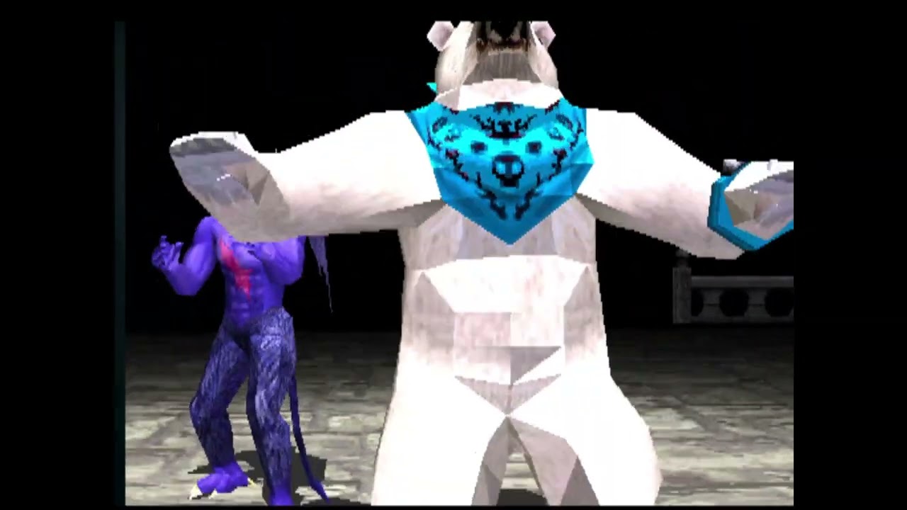 🥊🐉 Gameplay of Bruce & True Ogre | Tekken Tag Tournament