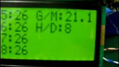 Pic18f4520 lcd20x4 monitor