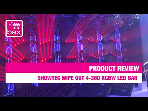 Musikmesse 2015 - Showtec Wipe Out 4-360 RGBW LED Bar