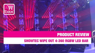 Musikmesse 2015 - Showtec Wipe Out 4-360 RGBW LED Bar