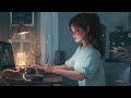 Lofi hip hop girl working at night  no copyright lofi hip hop music  relaxing session to focus