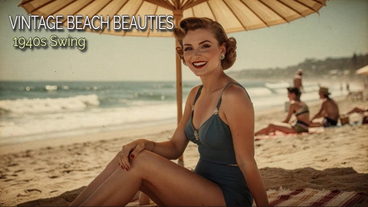 👉 VINTAGE BEACH BEAUTIES | 1940s SWING JAZZ AND BIG BAND PLAYLIST